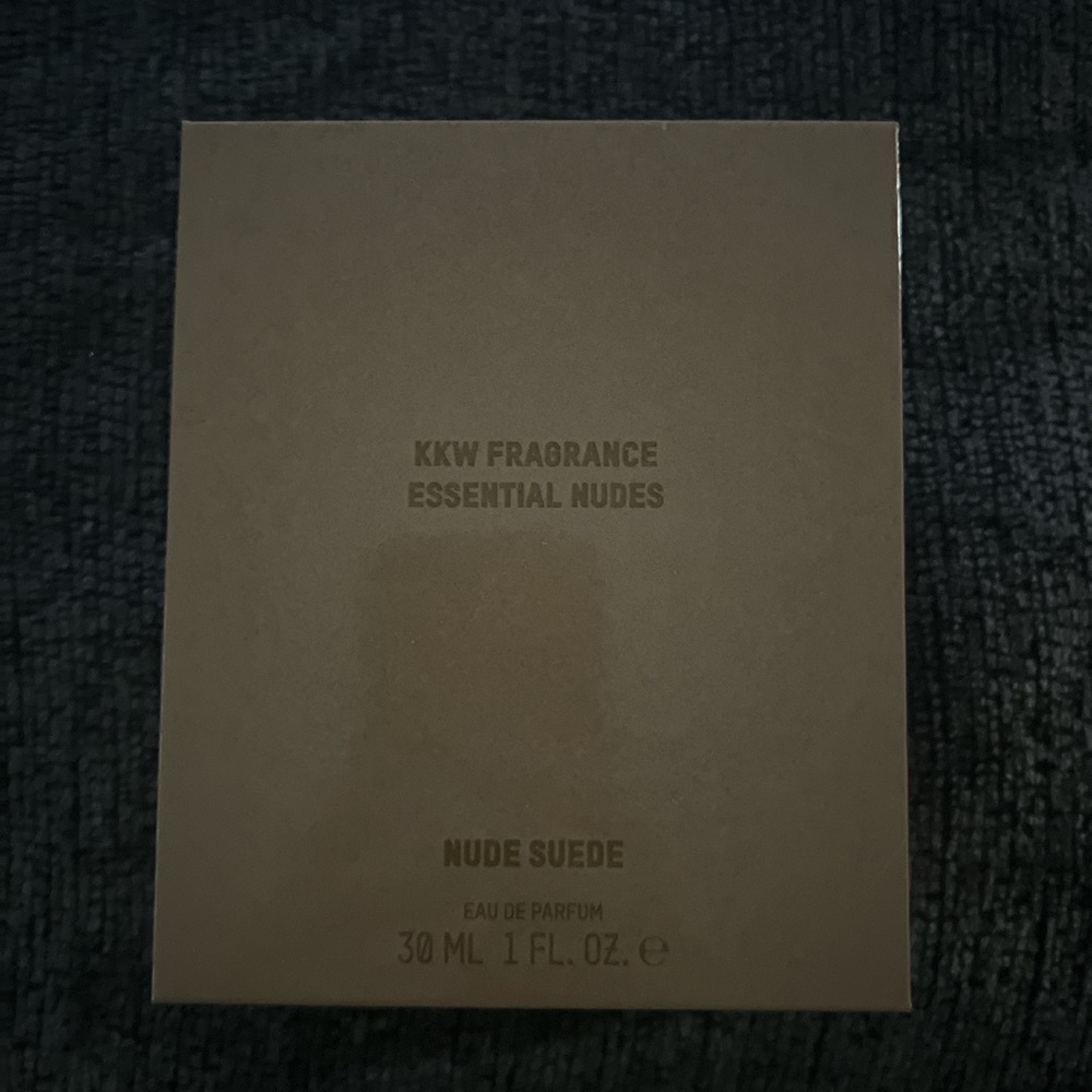 KKW nude suede perfume new in box